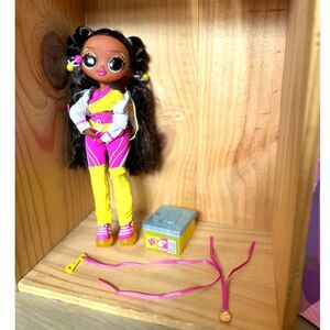 L.O.L. Surprise O.M.G. Sports Vault Queen Gymnast Fashion Doll Size 10" + Ribbon